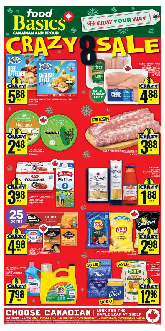 Food Basics catalogue | Top offers for all bargain hunters | 2025-11-20T00:00:00.000Z - 2025-11-26T00:00:00.000Z