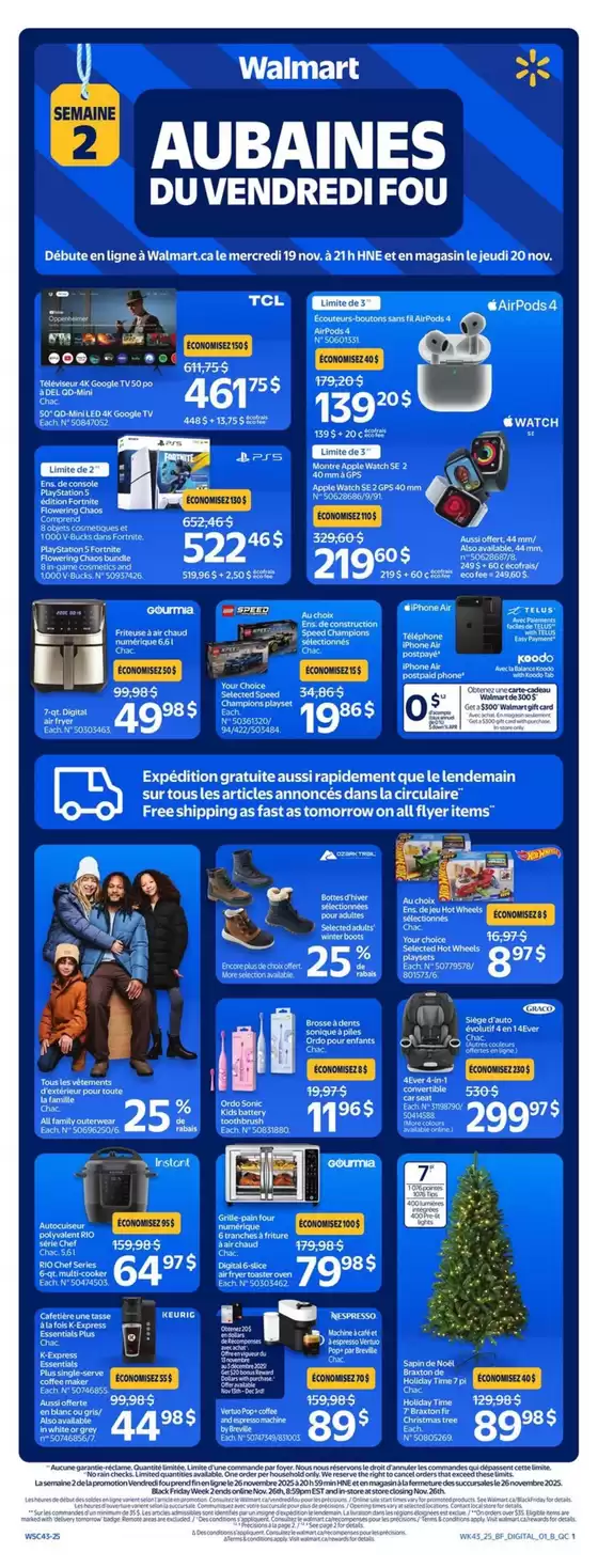 Walmart catalogue in Wynyard | Wide range of offers | 2025-11-19T00:00:00.000Z - 2025-11-26T00:00:00.000Z