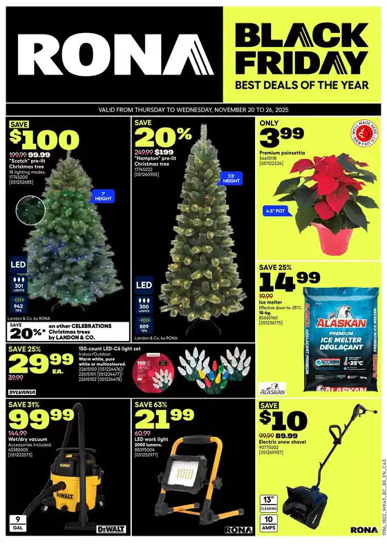 RONA catalogue in Wynyard | Our best bargains | 2025-11-20T00:00:00.000Z - 2025-11-26T00:00:00.000Z