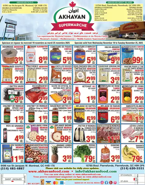 Akhavan catalogue in Campbell River | Weekly flyer  | 2025-11-19T00:00:00.000Z - 2025-11-25T00:00:00.000Z