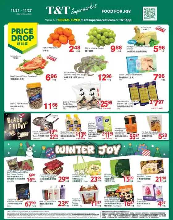 T&T Supermarket catalogue in Saskatoon | T&T Supermarket weekly flyer | 2025-11-21T00:00:00.000Z - 2025-11-27T00:00:00.000Z