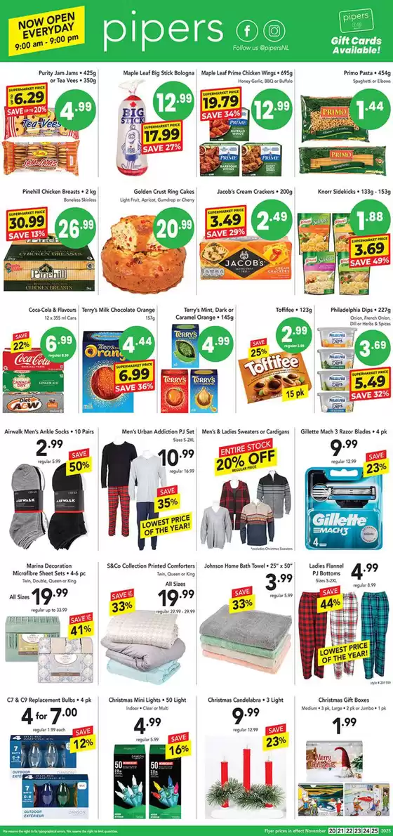 Pipers catalogue in Saskatoon | Weekly flyer  | 2025-11-21T00:00:00.000Z - 2025-11-25T00:00:00.000Z
