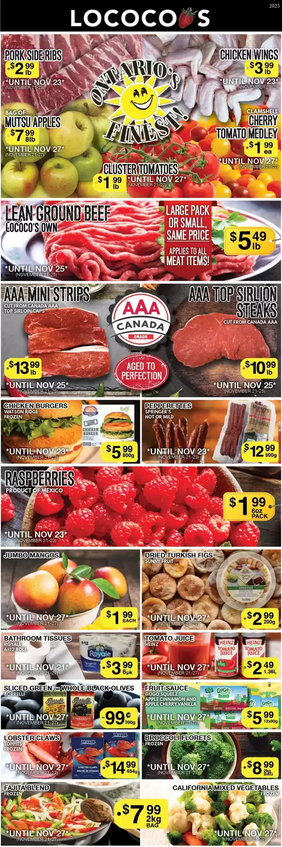 Lococos catalogue in Winnipeg | Lococos Weekly ad | 2025-11-21T00:00:00.000Z - 2025-11-27T00:00:00.000Z