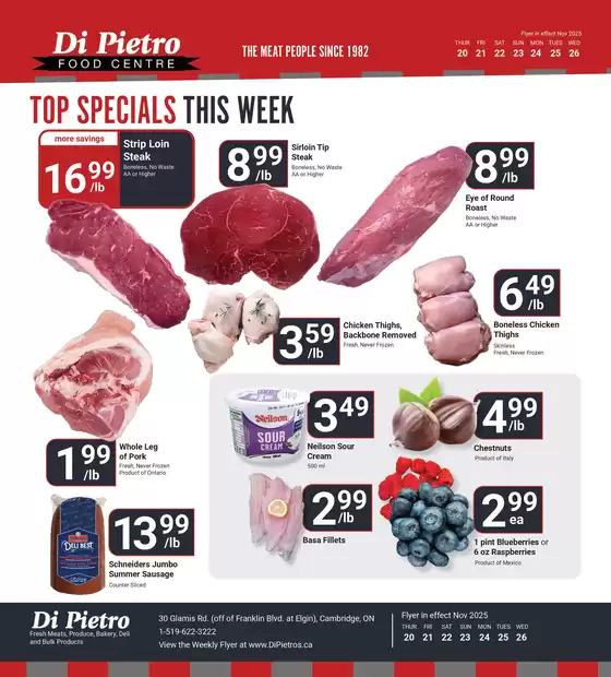 Di Pietro catalogue in Dryden | Top specials this weeks  | 2025-11-21T00:00:00.000Z - 2025-11-26T00:00:00.000Z