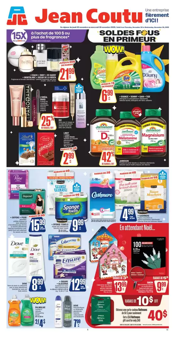 Jean Coutu catalogue in Kelowna | Weekly Flyer | 2025-11-20T00:00:00.000Z - 2025-11-26T00:00:00.000Z