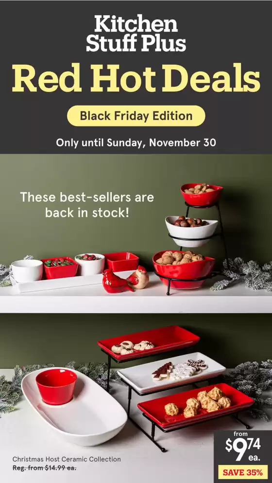 Kitchen Stuff Plus catalogue in Kamloops | Kitchen Stuff Plus weeky flyer | 2025-11-24T00:00:00.000Z - 2025-11-30T00:00:00.000Z