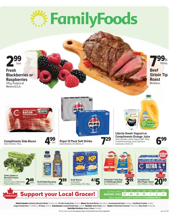 Family Foods catalogue in Kanata | Discounts and promotions | 2025-11-27T00:00:00.000Z - 2025-12-03T00:00:00.000Z
