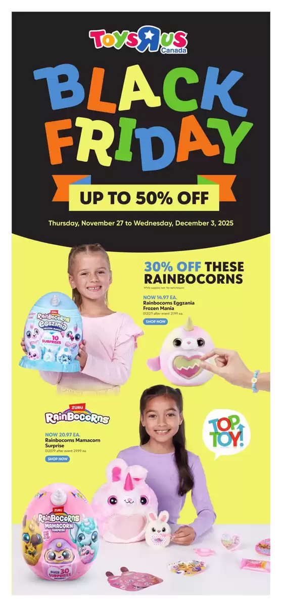 Toys R us catalogue in Grande Prairie | Attractive special offers for everyone | 2025-11-27T00:00:00.000Z - 2025-12-03T00:00:00.000Z