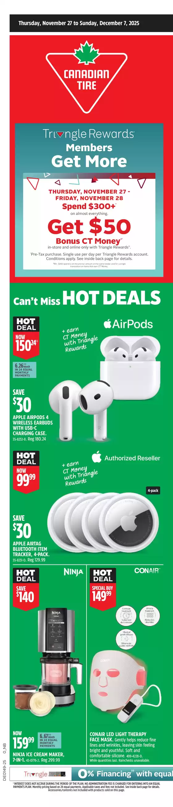 Canadian Tire catalogue in Newcastle | Offers for bargain hunters | 2025-11-27T00:00:00.000Z - 2025-12-07T00:00:00.000Z