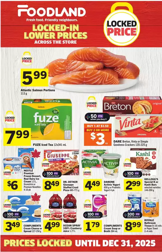 Foodland catalogue in Lloydminster | Locked in lower prices  | 2025-11-27T00:00:00.000Z - 2025-12-31T00:00:00.000Z