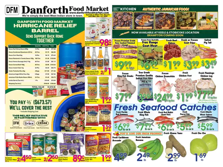 Danforth Food Market catalogue in Lloydminster | Weekly flyer  | 2025-11-27T00:00:00.000Z - 2025-12-03T00:00:00.000Z