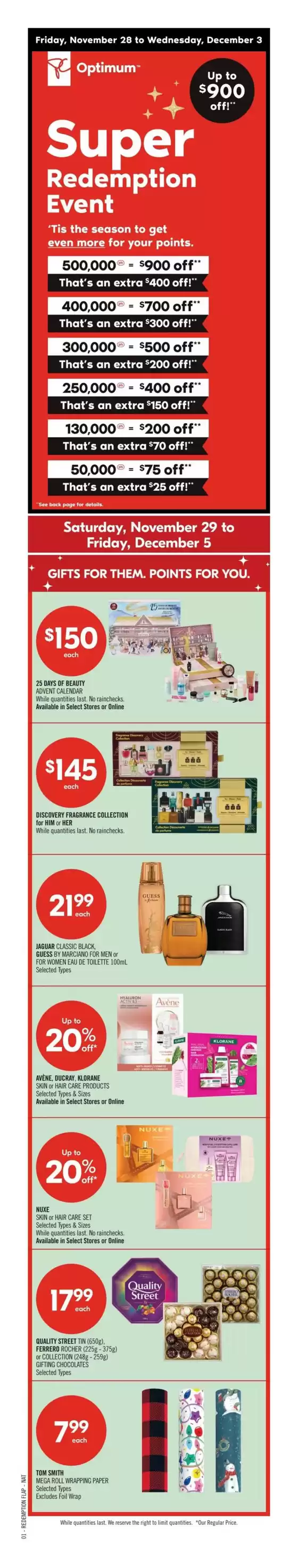Shoppers Drug Mart catalogue in Newcastle | Great offer for bargain hunters | 2025-11-28T00:00:00.000Z - 2025-12-05T00:00:00.000Z