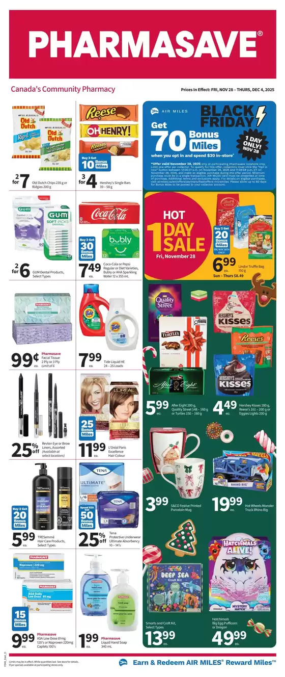 Pharmasave catalogue in Edmonton | Special offers for you | 2025-11-28T00:00:00.000Z - 2025-12-04T00:00:00.000Z
