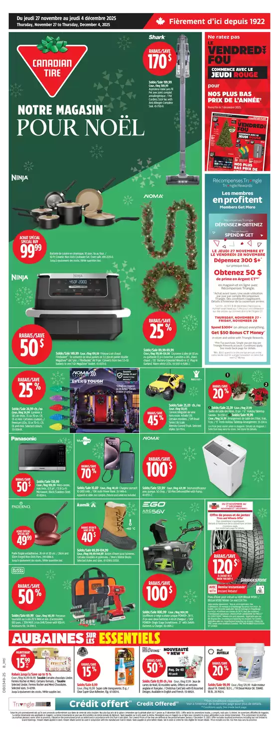 Canadian Tire catalogue in Newcastle | Current special promotions | 2025-11-27T00:00:00.000Z - 2025-12-04T00:00:00.000Z