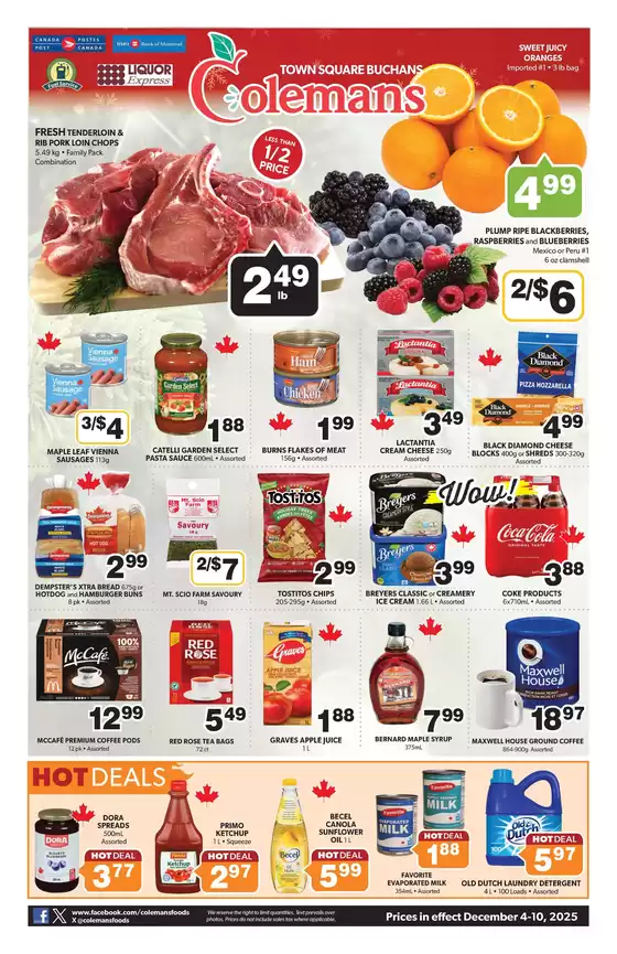 Coleman's catalogue in Chilliwack | Special offers for you | 2025-12-04T00:00:00.000Z - 2025-12-10T00:00:00.000Z