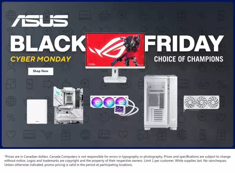 Canada Computers catalogue in Toronto | Black friday  | 2025-12-02T00:00:00.000Z - 2025-12-04T00:00:00.000Z