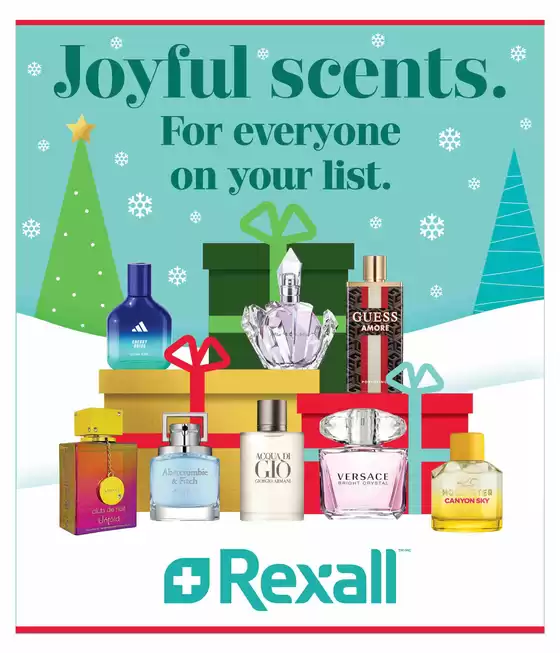 Rexall catalogue | Joyful scents. | 2025-12-02T00:00:00.000Z - 2025-12-24T00:00:00.000Z
