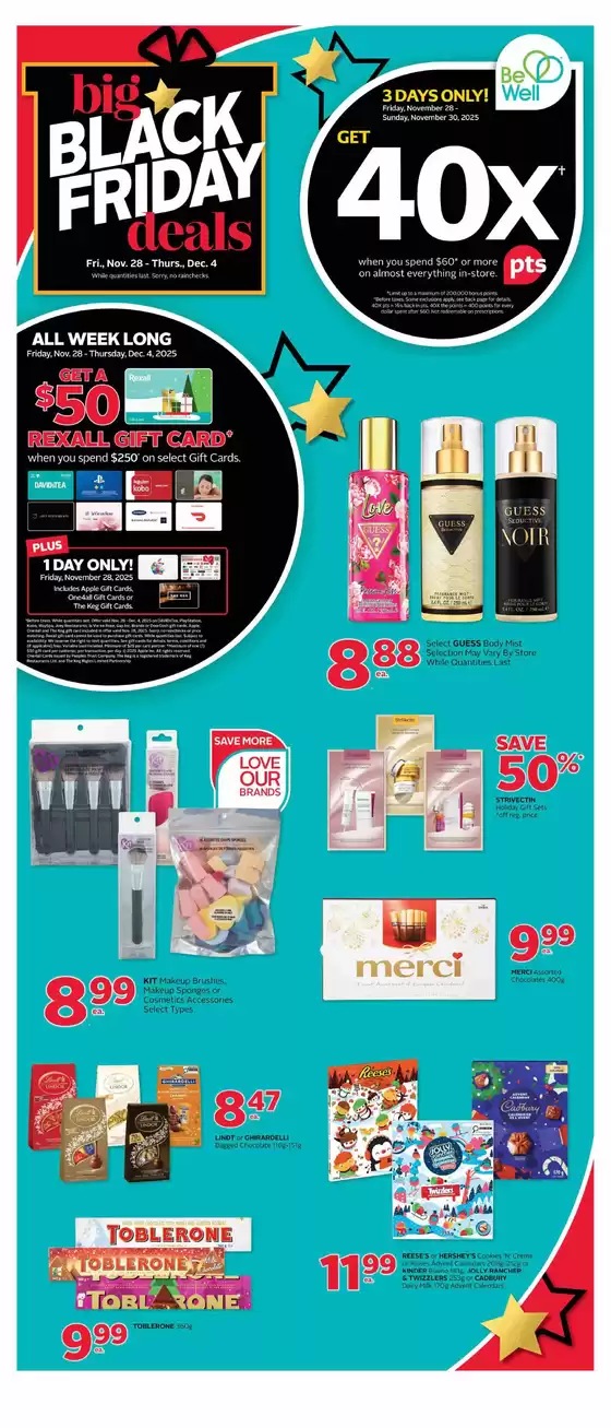 Rexall catalogue | Big black friday deals  | 2025-12-02T00:00:00.000Z - 2025-12-04T00:00:00.000Z