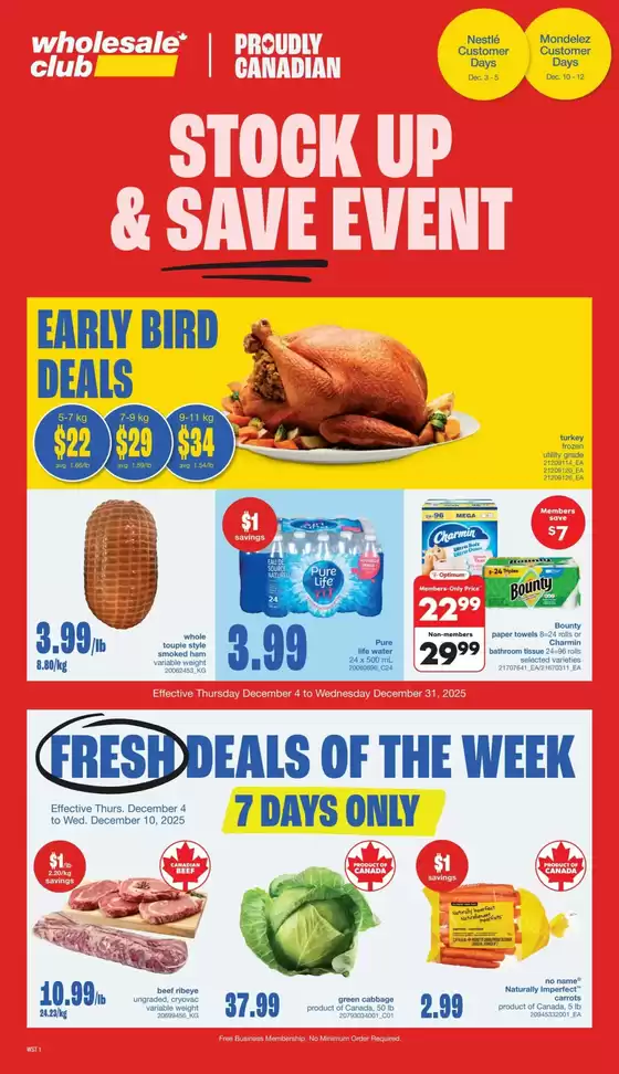 Wholesale Club catalogue | New offers to discover | 2025-12-04T00:00:00.000Z - 2025-12-31T00:00:00.000Z