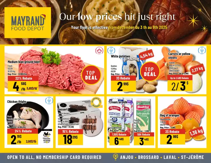Mayrand catalogue in Surrey | Mayrand flyer | 2025-12-03T00:00:00.000Z - 2025-12-09T00:00:00.000Z