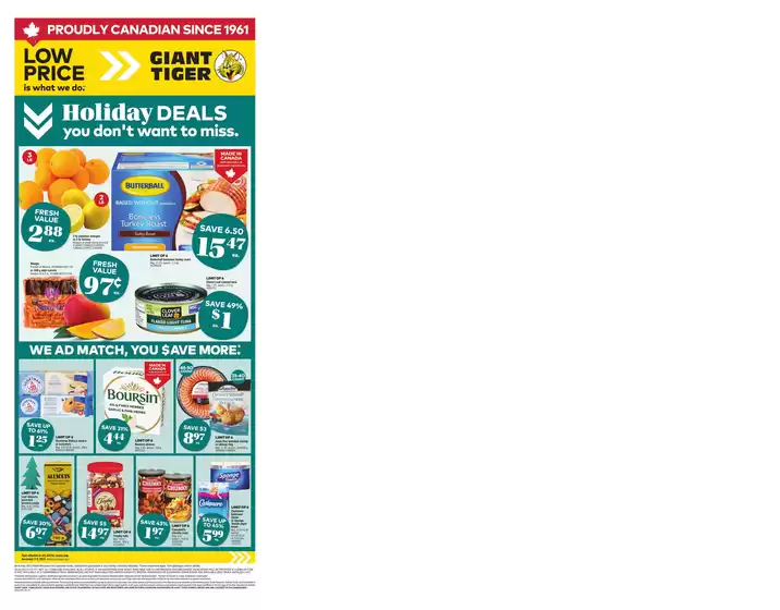 Giant Tiger catalogue in Richmond Hill | Discounts and promotions | 2025-12-03T00:00:00.000Z - 2025-12-09T00:00:00.000Z