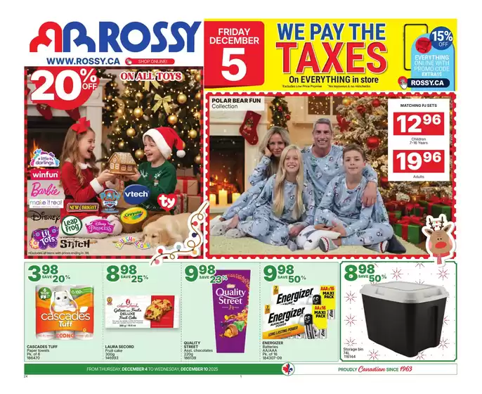 Rossy catalogue | Great offer for all customers | 2025-12-04T00:00:00.000Z - 2025-12-10T00:00:00.000Z