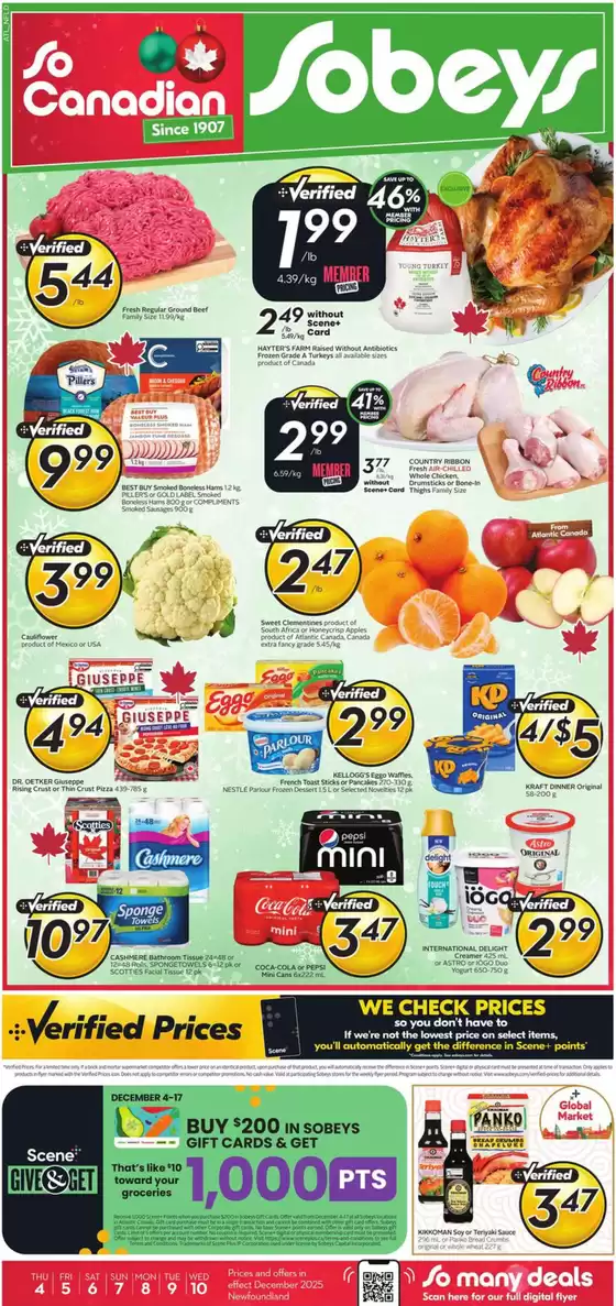 Sobeys catalogue in Saskatoon | Weekly flyer  | 2025-12-04T00:00:00.000Z - 2025-12-10T00:00:00.000Z