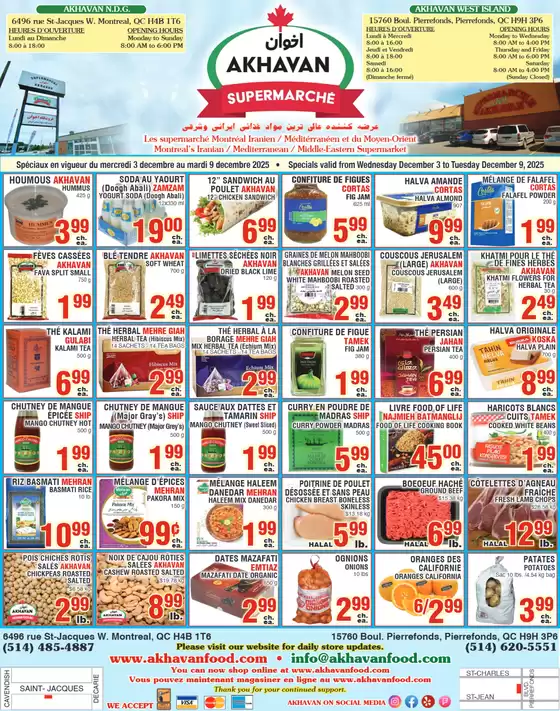 Akhavan catalogue in Saskatoon | Weekly flyer  | 2025-12-04T00:00:00.000Z - 2025-12-09T00:00:00.000Z