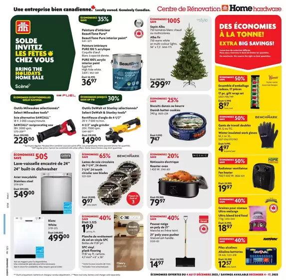 Home Hardware catalogue in Chandler | Our best offers for you | 2025-12-04T00:00:00.000Z - 2025-12-17T00:00:00.000Z