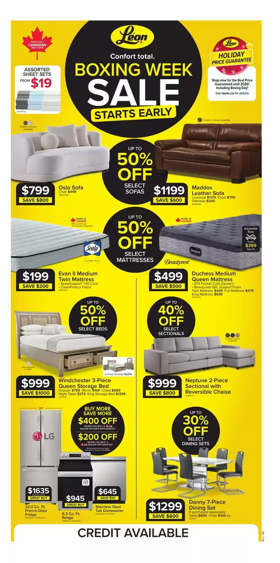 Leon's catalogue in Hamilton | Great offer for all customers | 2025-12-04T00:00:00.000Z - 2025-12-17T00:00:00.000Z