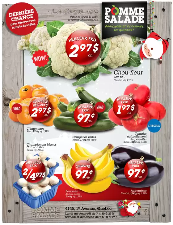 Pomme Salade catalogue in Pembroke | Current bargains and offers | 2025-12-04T00:00:00.000Z - 2025-12-10T00:00:00.000Z