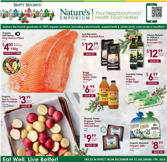 Nature's Emporium catalogue in Pembroke | Happy holidays  | 2025-12-04T00:00:00.000Z - 2025-12-17T00:00:00.000Z