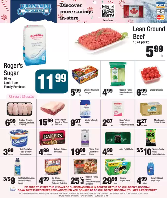 Bulkley Valley Wholesale catalogue in Pembroke | Weekly Flyer | 2025-12-04T00:00:00.000Z - 2025-12-10T00:00:00.000Z