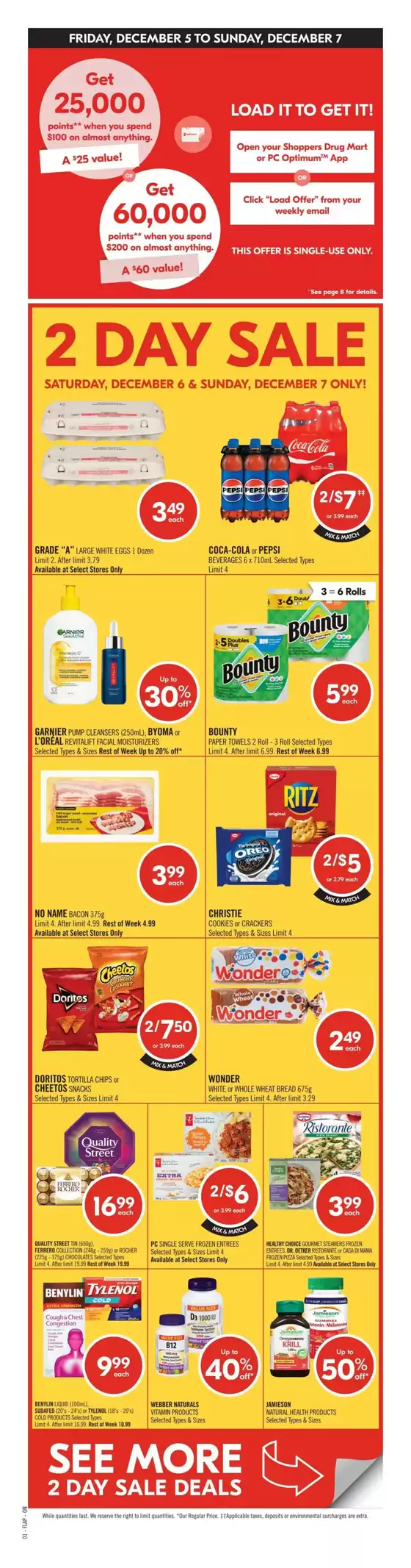 Shoppers Drug Mart catalogue in Atholville | Top deals and discounts | 2025-12-05T00:00:00.000Z - 2025-12-07T00:00:00.000Z