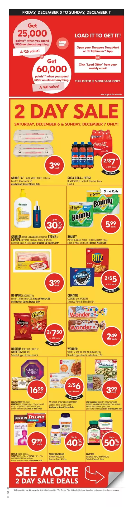 Shoppers Drug Mart catalogue in Clarenville | Great offer for all customers | 2025-12-05T00:00:00.000Z - 2025-12-07T00:00:00.000Z