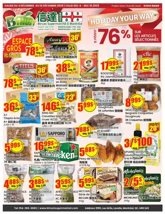 Btrust Supermarket catalogue in Atholville | Holiday your way  | 2025-12-05T00:00:00.000Z - 2025-12-11T00:00:00.000Z