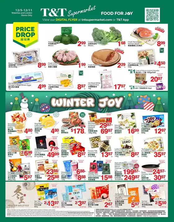 T&T Supermarket catalogue in Atholville | Our best offers for you | 2025-12-05T00:00:00.000Z - 2025-12-11T00:00:00.000Z