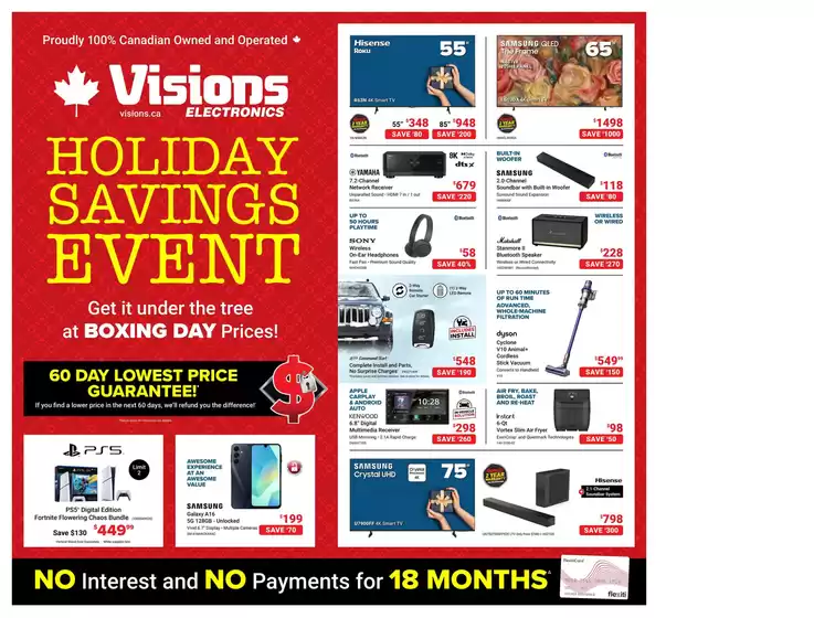 Visions Electronics catalogue in Caraquet | Flyer | 2025-12-05T00:00:00.000Z - 2025-12-11T00:00:00.000Z