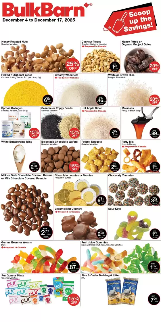 Bulk Barn catalogue in Shippagan | Bulk Barn Weekly ad | 2025-12-04T00:00:00.000Z - 2025-12-17T00:00:00.000Z