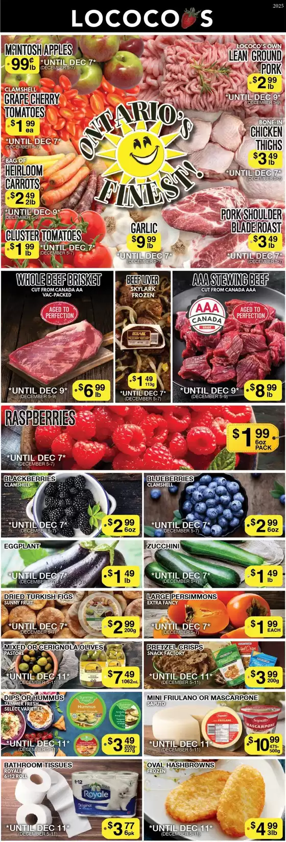 Lococos catalogue in Shippagan | Lococos Weekly ad | 2025-12-05T00:00:00.000Z - 2025-12-11T00:00:00.000Z