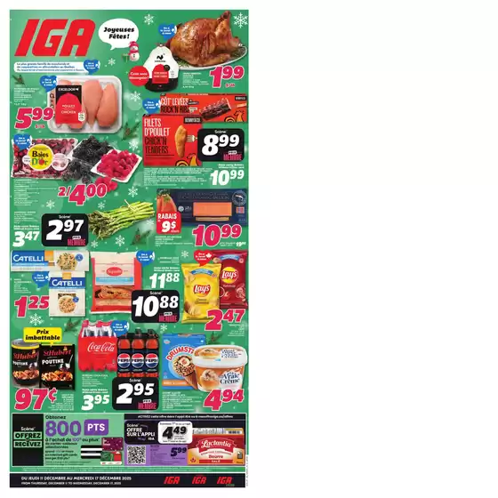 IGA Extra catalogue in Timmins | Current bargains and offers | 2025-12-11T00:00:00.000Z - 2025-12-17T00:00:00.000Z