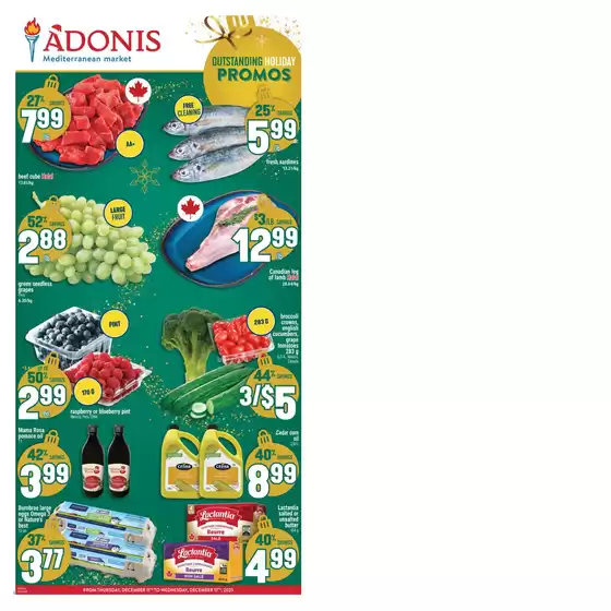 Marché Adonis catalogue in Timmins | Discover attractive offers | 2025-12-11T00:00:00.000Z - 2025-12-17T00:00:00.000Z