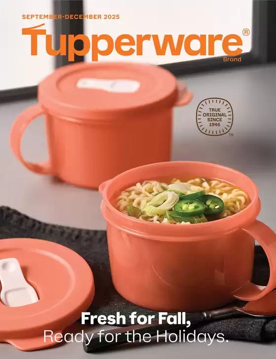 Tupperware catalogue in Toronto | Fall 2025 Catalog | 2025-12-09T00:00:00.000Z - 2025-12-31T00:00:00.000Z