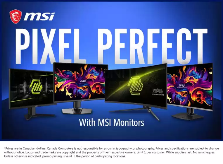 Canada Computers catalogue in Salaberry-de-Valleyfield | Weekly flyer | 2025-12-09T00:00:00.000Z - 2025-12-11T00:00:00.000Z