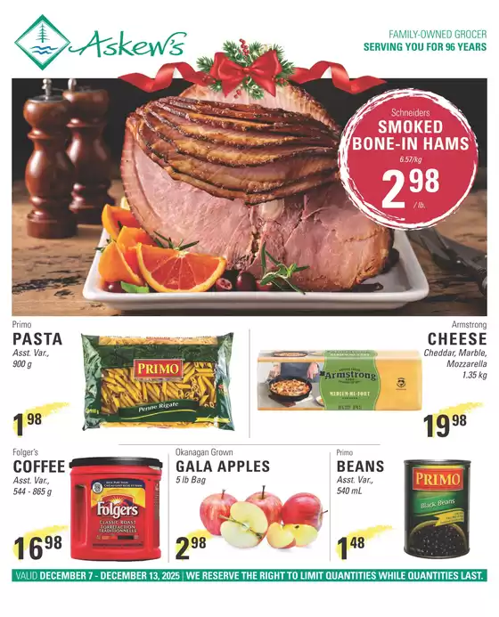Askews Foods catalogue in Medicine Hat | Everything you need | 2025-12-09T00:00:00.000Z - 2025-12-13T00:00:00.000Z