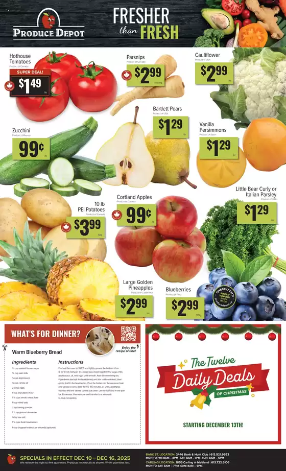 Produce Depot catalogue in Nelson | Produce Depot | 2025-12-10T00:00:00.000Z - 2025-12-16T00:00:00.000Z