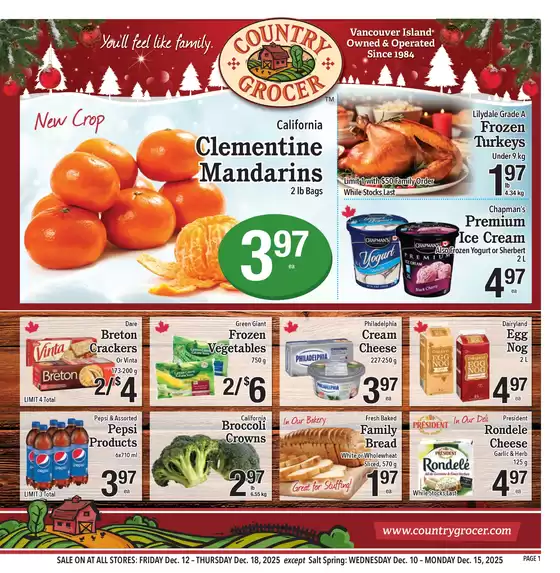Country Grocer catalogue in Nelson | Top deals for all customers | 2025-12-12T00:00:00.000Z - 2025-12-18T00:00:00.000Z