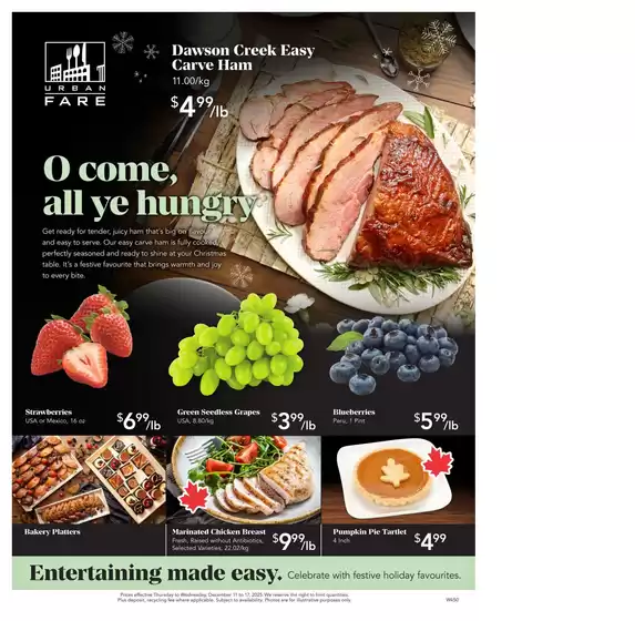 Urban Fare catalogue in Grandview | Weekly Flyer | 2025-12-11T00:00:00.000Z - 2025-12-17T00:00:00.000Z