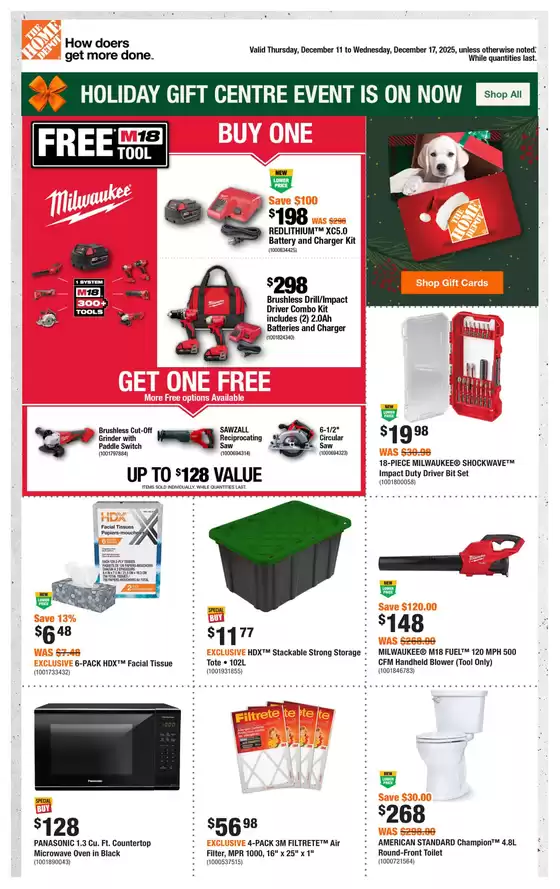 Home Depot catalogue in Snow Lake | Flyer_CP | 2025-12-11T00:00:00.000Z - 2025-12-17T00:00:00.000Z