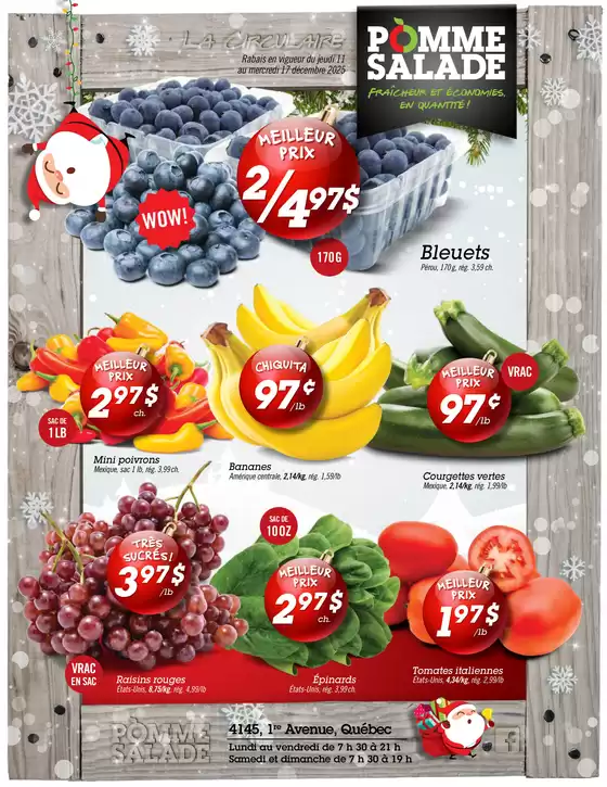 Pomme Salade catalogue in Keswick | Current deals and offers | 2025-12-11T00:00:00.000Z - 2025-12-17T00:00:00.000Z